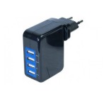 Materiel.net: Adaptateur chargeur secteur USB 12W en soldes à 11,94€ au lieu de 19,90€