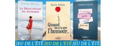 Prima: 20 lots de 3 romans des Éditions Michel Lafon à gagner
