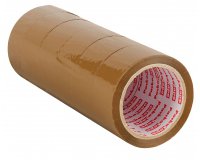 Amazon: 6 rouleaux de ruban adhésif d'emballage marron de 48 MM x 66 M à 4,99€