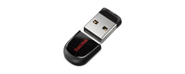 Amazon: Clé USB 2.0 16 Go SanDisk Cruzer Fit à 8,99€