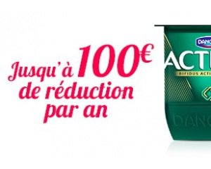 Danone: Jusqu'à 100€ de réduction par an grâce aux coupons à imprimer Danone