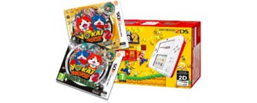 ToysRUs: Pack Nintendo 2DS Super Mario Bros. 2 + Yo-Kai Watch 2 à 119,98€