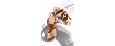 3 Suisses: Paire de sandales plates femme en soldes à 5,99€ au lieu de 29,99€ 