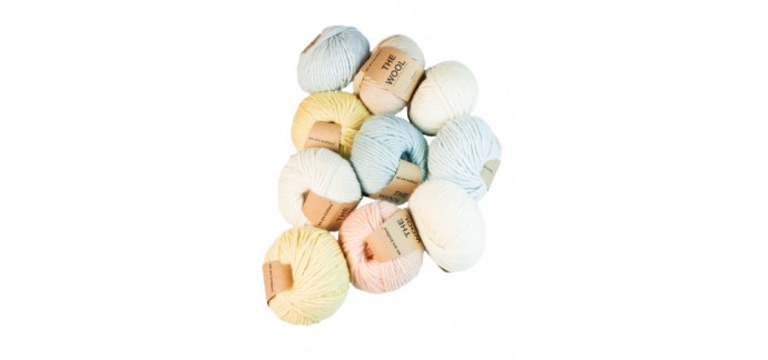We Are Knitters: Lot de 10 pelotes de laine péruvienne couleurs au choix à 105€ au lieu de 150€