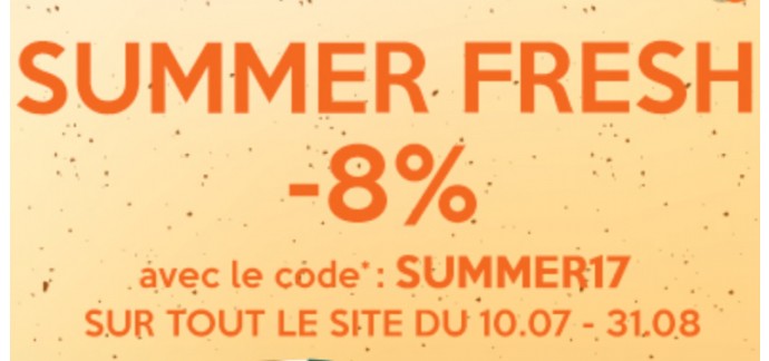 Printshot: [Summer Fresh] : -8% sur tout le site pendant tout l'été