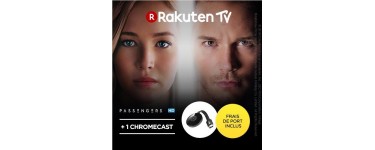 Rakuten: 1 clé Chromecast + le film Passengers en location pendant 48h pour 22,99€