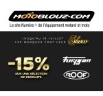 Motoblouz: 15% de rabais sur une sélection d'équipements des marques Furygan & Roof