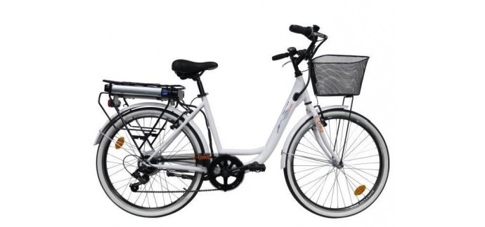 Cdiscount: Vélo électrique EBIKE VAE CITY 6 Vitesses à 549,99€ + 110€ remboursés par l'état