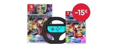 Fnac: Pack Mario Kart 8 Edition Deluxe Nintendo Switch (jeu + guide + volant) à 59,99€