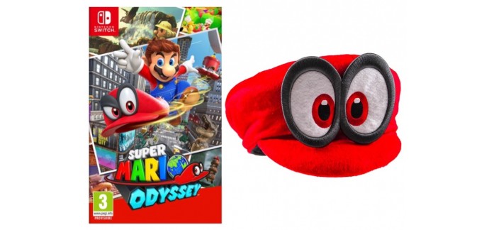 Micromania: 1 casquette offerte en précommandant Super Mario Odyssey sur Nintendo Switch