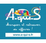 A-qui-S: Livraison gratuite en relais rapido dès 55€ d'achat  
