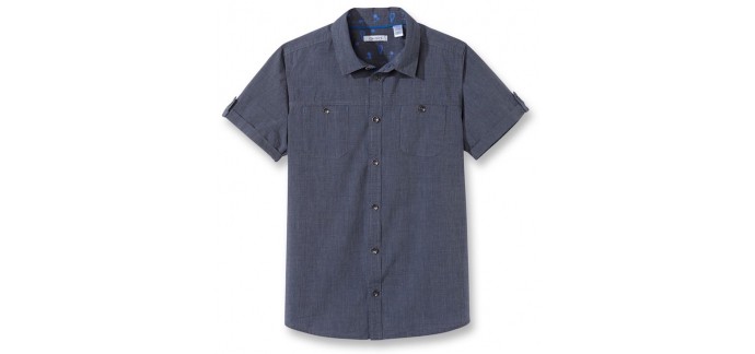 Okaïdi: Chemise manches courtes à 8,99€ au lieu de 17,99€