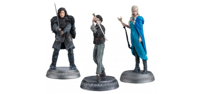 Eaglemoss: 3 figurines Game of Thrones pour le prix d'une
