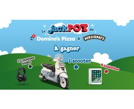 Domino's Pizza: 1 Scooter Django Evasion 125cm3, 5 tablettes, 10 casques audio à gagner