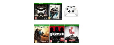 Cdiscount: Pack de 5 jeux et 1 manette Xbox One S à 79,99€