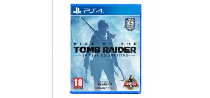 Zavvi: Rise of the Tomb Raider (20 ème Anniversaire ) sur PS4 à 21.99€