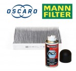 Oscaro: 1 filtre d'habitacle Mann-Filter acheté = 1 nettoyant climatisation FACOM à 1€