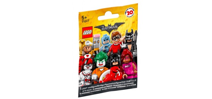 Avenue des Jeux: 1 Minifigure LEGO offerte dès 20€ d'achat de jeux LEGO
