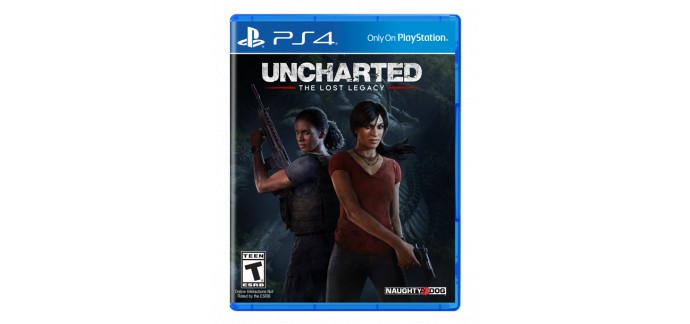 Base.com: Uncharted: The Lost Legacy + Jak & Daxter: The Precursor Legacy sur PS4 à 27,65€