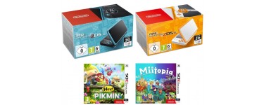 Auchan: New Nintendo 2DS XL + le jeu Hey ! Pikmin 3DS ou Miitopia à 159,99€ 