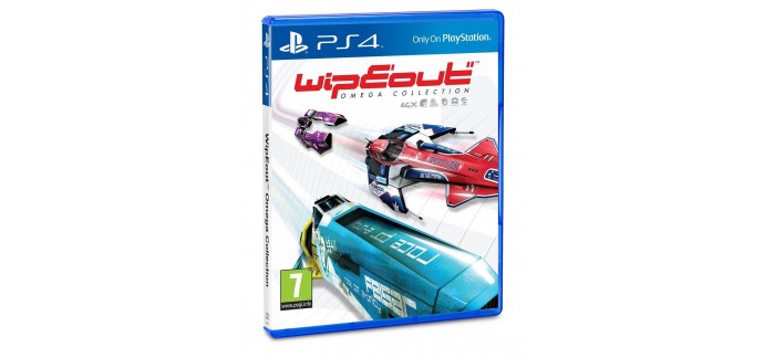 Amazon: Wipeout Omega Collection sur PS4 à 24,99€