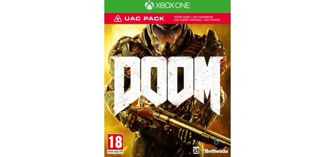 Auchan: Jeu Doom - UAC Edition sur Xbox One à 10€