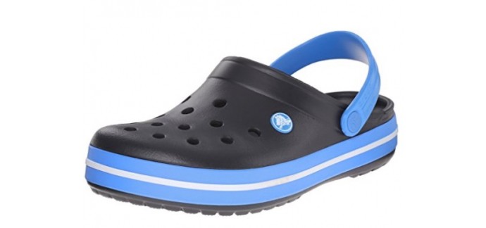 Amazon: Sabots Adulte Mixtes Crocs Crocband Charcoal/Ocean à 16,80€