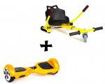 Auchan: Pack Hoverboard Gold + Hoverkart jaune GLOOFE à 249€