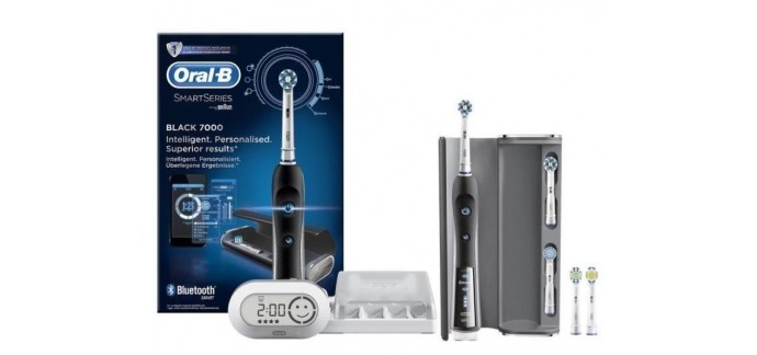 Cdiscount: Brosse à dents électrique Oral-B Pro 7000 SmartSeries Black à 64,99€