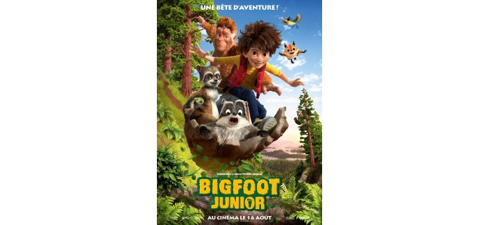BUT: 300 places de cinéma pour le film "Bigfoot Junior" à gagner