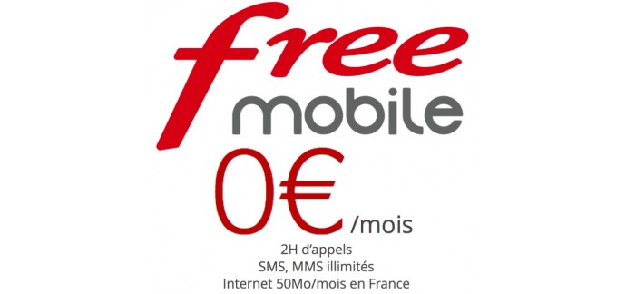 Free: Forfait mobile 2h d'appels et SMS & MMS illimités à 0€ pour les abonnés box