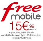 Free: [Abonnés Box] Forfait mobile Appels, SMS/MMS et Internet illimités à 15,99€/mois