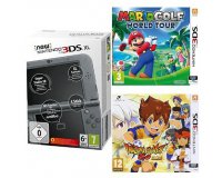 Amazon: New Nintendo 3DS XL + Mario Golf: World Tour + Inazuma Eleven Go: Lumière à 199€