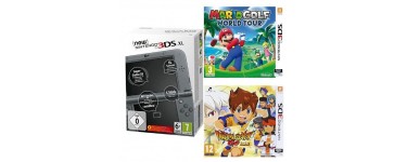 Amazon: New Nintendo 3DS XL + Mario Golf: World Tour + Inazuma Eleven Go: Lumière à 199€