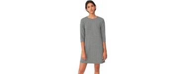 Mango: Robe en coton imprimée bicolor en soldes à 9,99€ au lieu de 25,99€