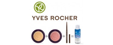 Yves Rocher: 3 produits maquillage regard + démaquillant OFFERT + livraison GRATUITE pour 15€