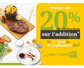 Courtepaille: 20% de remise sur l'addition pour les titulaires de la carte Ticket Restaurant