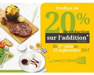 Courtepaille: 20% de remise sur l'addition pour les titulaires de la carte Ticket Restaurant