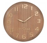 Maisons du Monde: L'horloge Vintage en bois en soldes à 10,95€ au lieu de 21,99€