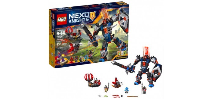 ToysRUs: Le robot du Chevalier noir LEGO NEXO KNIGHTS - 70326 à 16,50€