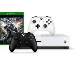 Microsoft: Pack Xbox One S 1To Gears of War 4 + 2ème manette à 279€ au lieu de 408,99€