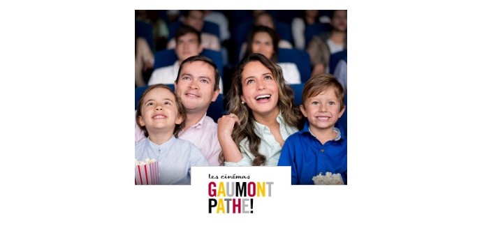 Showroomprive: Places de cinéma Gaumont Pathé à 6,40€ valables du 16/08 au 30/09/2017