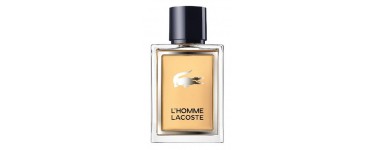 Lacoste: 20 flacons de parfum "L'Homme" de Lacoste à gagner 