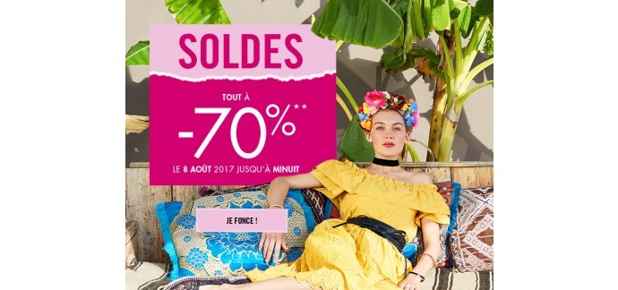 NAF NAF: [La méchante surprise] Toutes les soldes à -70%