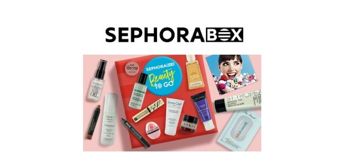 Sephora: Une box avec 14 mini-produits offerts dès 80€ d'achat