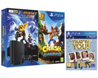 Micromania: Pack PS4 Slim 1 To + Ratchet & Clank + Crash Bandicoot + That's You à 329,99€