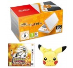 Cdiscount: 1 New Nintendo 2DS XL + le jeu Pokémon Soleil + Peluche Pikachu à 184,99€