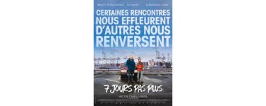 FranceTV: 100 lots de 2 places de ciné pour le film "7 jours pas plus" à gagner