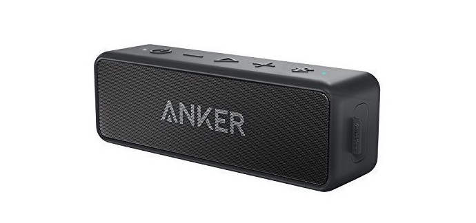 Amazon: Enceinte Bluetooth Portable Anker SoundCore 2 à 30,79€ au lieu de 69,99€