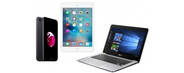 Auchan: 1 PC Portable ASUS, 1 iPhone 7, 1 iPad et 1 bon d'achat Maison à gagner